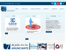 Tablet Screenshot of anunciantes.org.ar